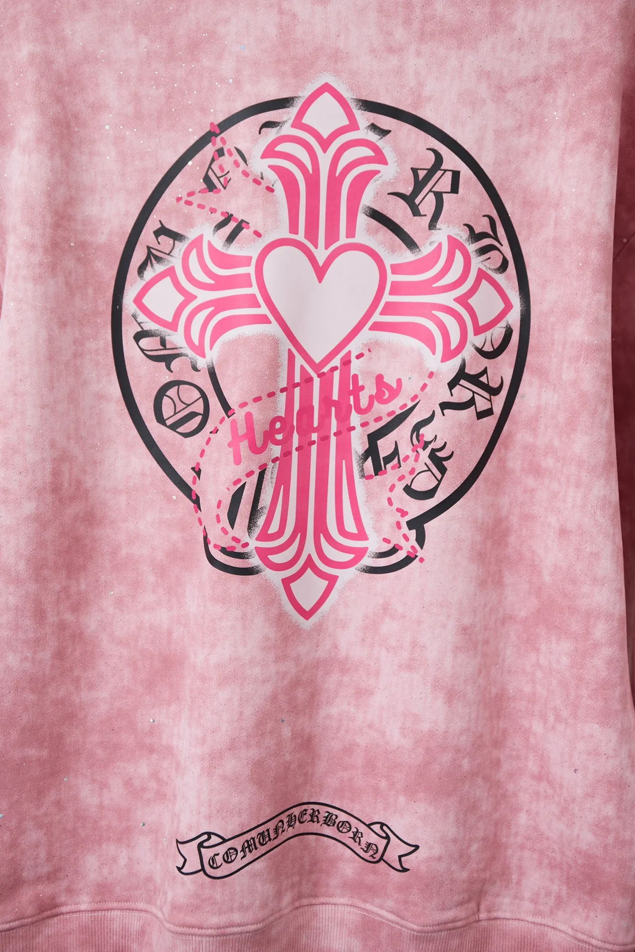 Chrome Hearte CH ：Black/White/Pink Size：S M L XL